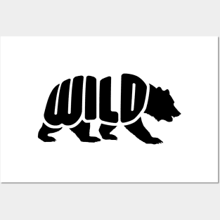 WILD - Bear Design Posters and Art